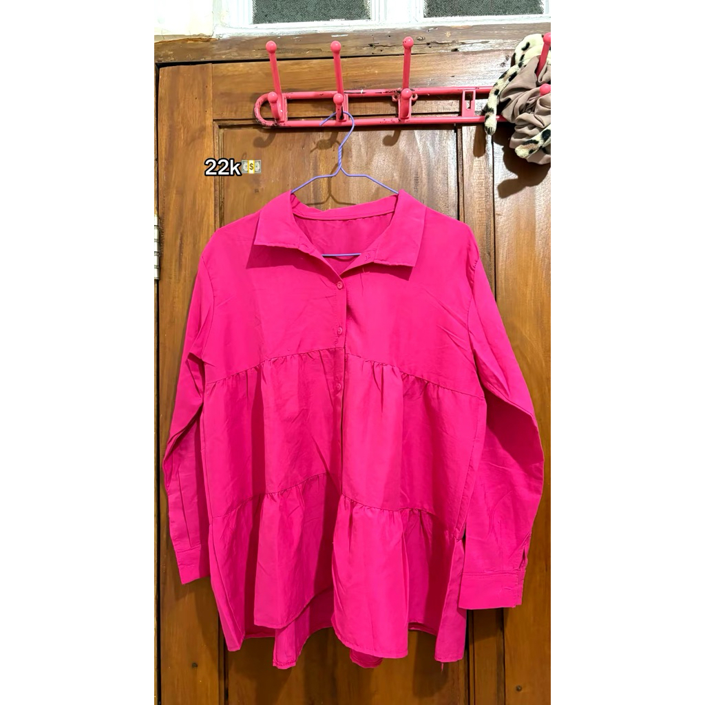 kemeja fushia