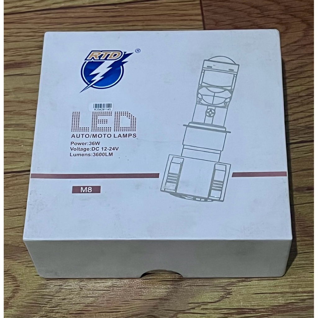 RTD Rayton M8 H4 36watt Original - White