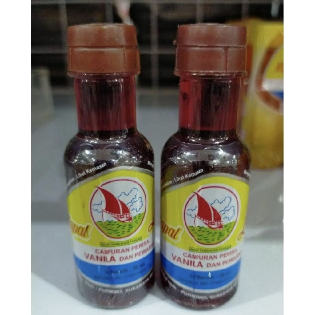 Vanila Essence 20 ml cap kapal layar/ vanilla essence