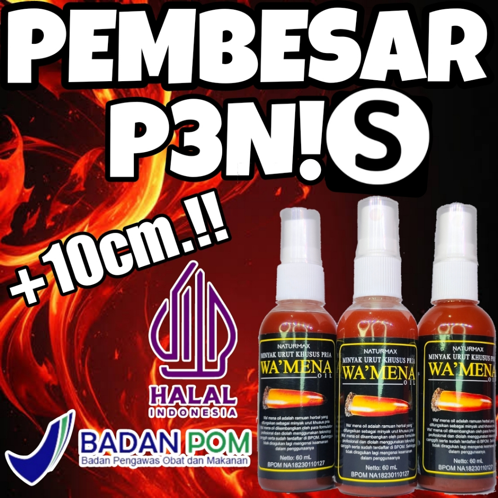 TOP 1 PEMBESAR KELAMIN LAKI LAKI 100% ORIGINAL BPOM