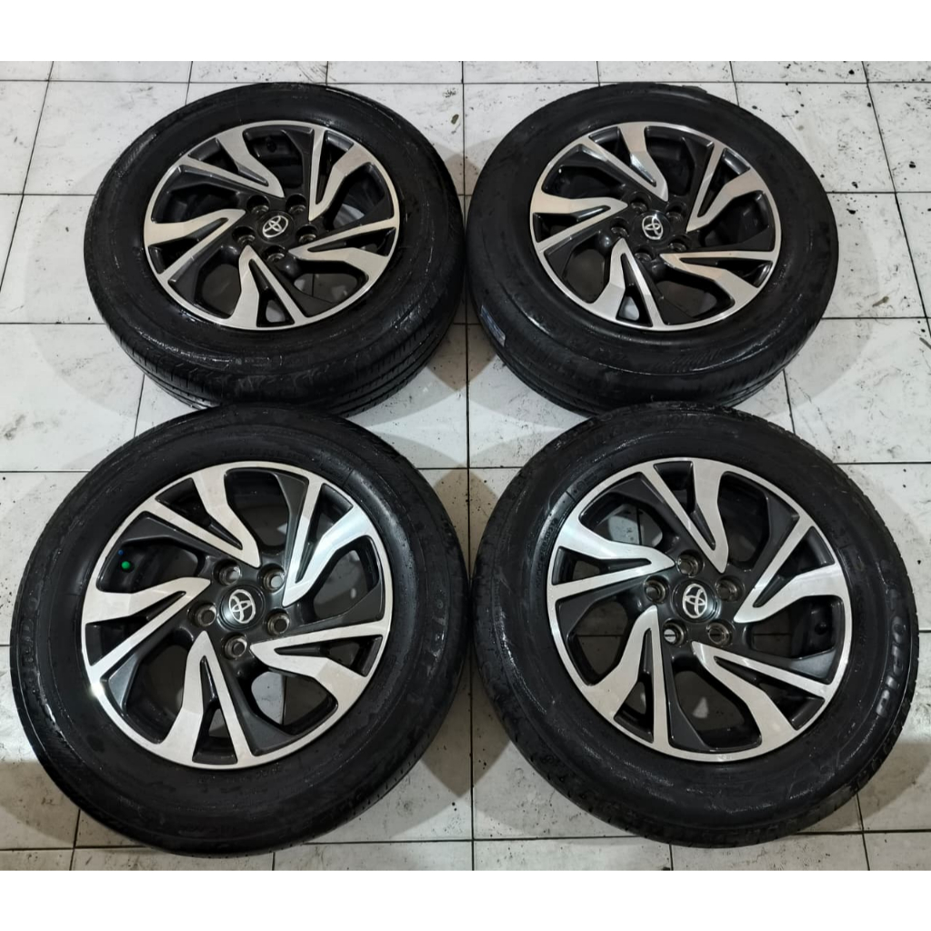 VELG BEKAS ORIGINAL INOVA REBORN FANCLIFT R16 PCD 5X114.3 PLUS BAN INOVA GRANMAX LUXIO L300 DLL