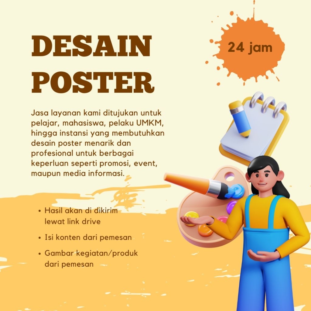 Desain Poster / Jasa Desain Poster / Layanan Desain Poster / Pembuatan Poster