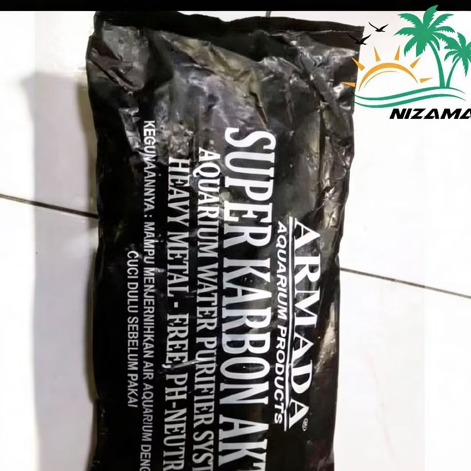 Karbon aktif media filter aquarium/Karbon aktif