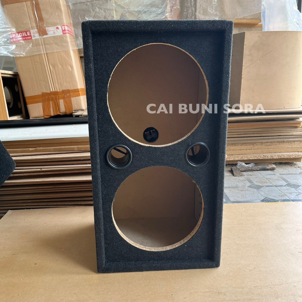 Box Speaker Subwoofer Jenis Double 12 Inch HARGA PERBUAH