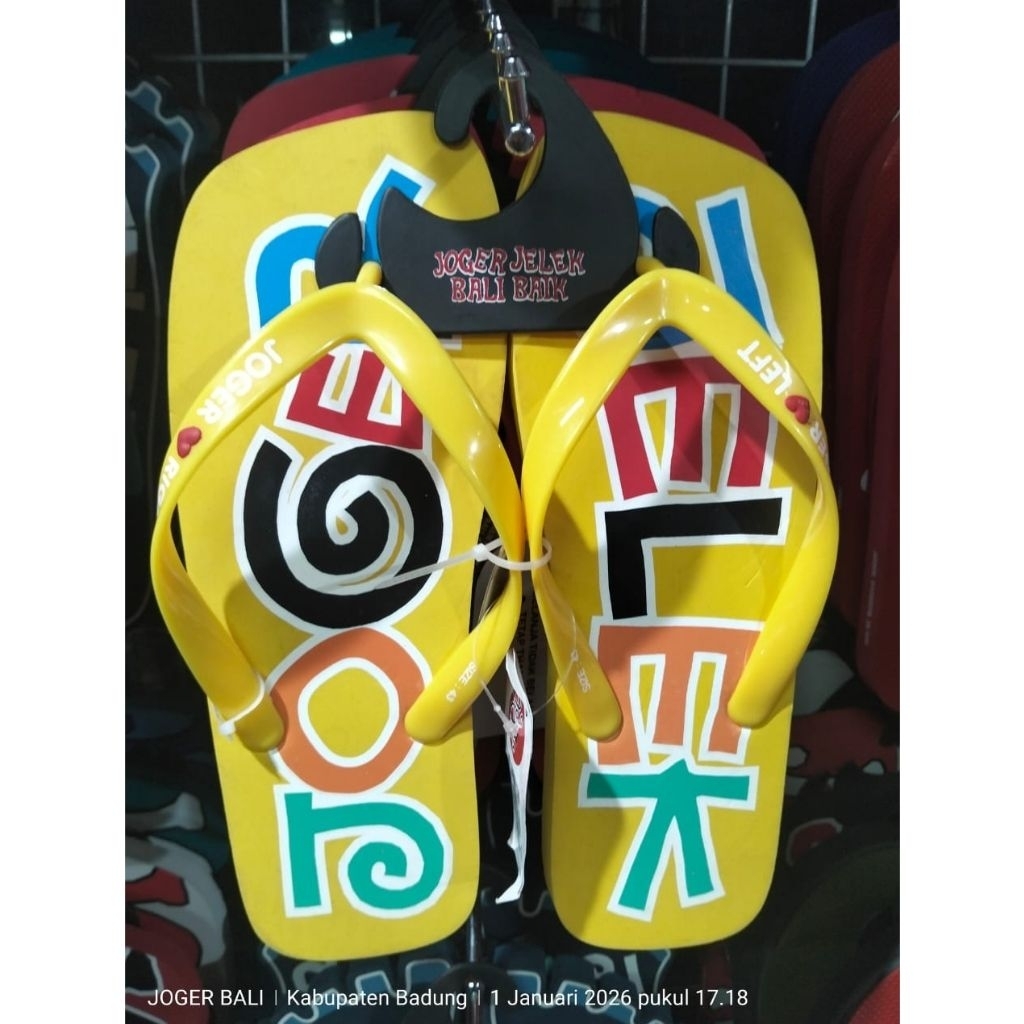 No.43 Sendal Joger Jelek (100% ORIGINAL JOGER BALI)