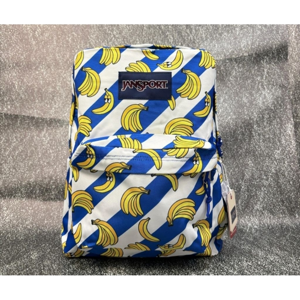 TAS RANSEL JS JANSPORT SPORT BAGS / TAS PRIA WANITA JANSPORT SPORT BAGS ORIGINAL BANANA MOTIF BACKPA