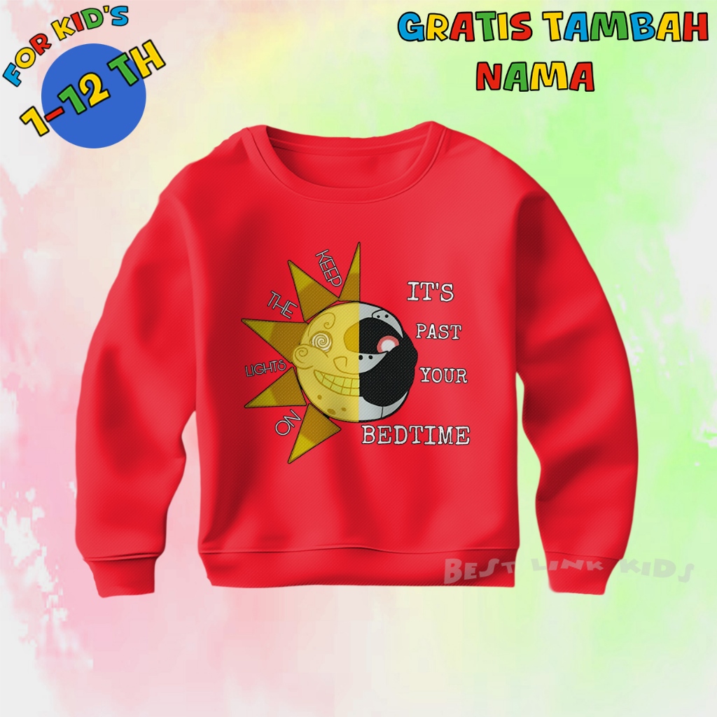Sweater Anak-Anak Kostum Five Nights at Freddy's / Crewneck Anak FNAF