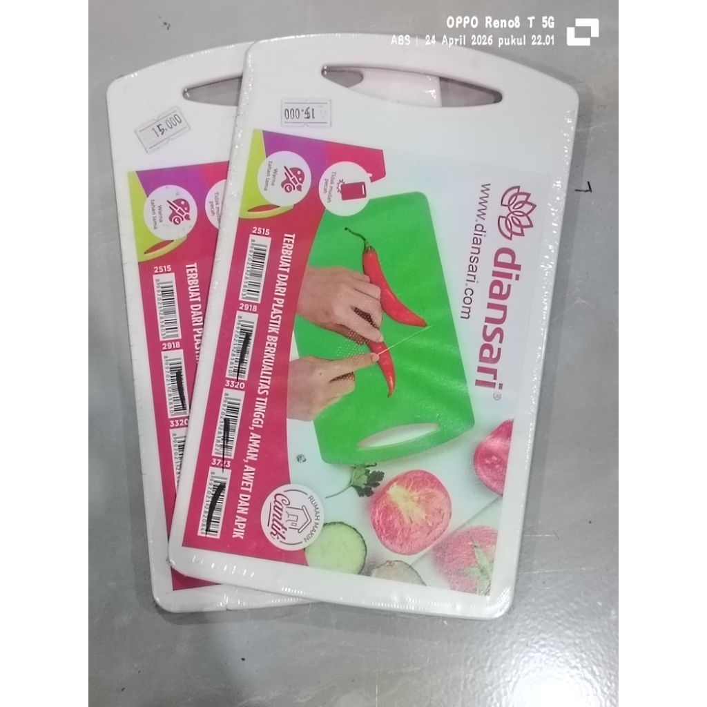Talenan plastik Diansari cutting board / talenan plastik murahhh