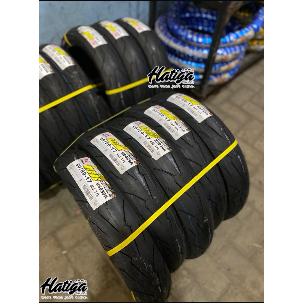 BAN KENDA K6039A RACING COMPOUND RING 17  TUBELES 80/80 90/80 100/80 SOFT COMPOUND