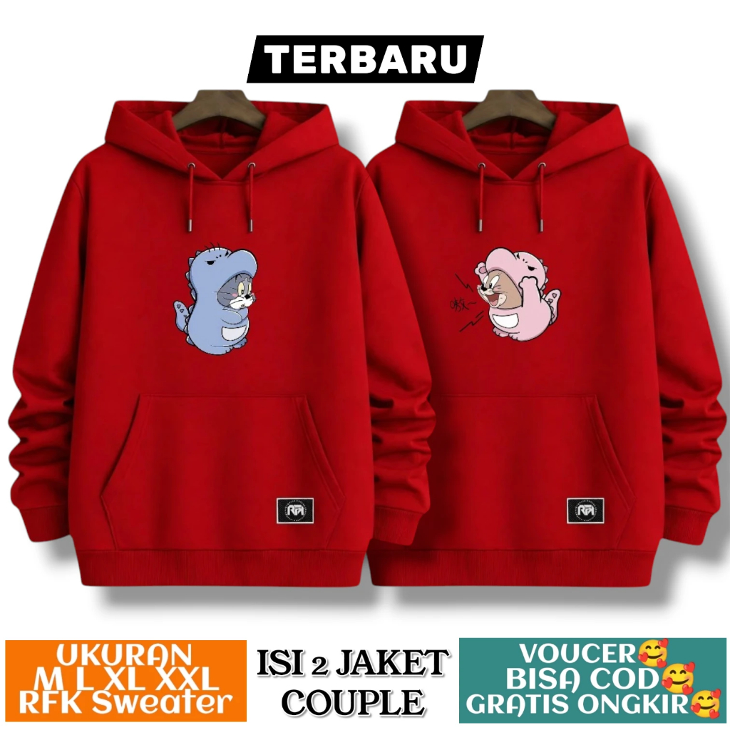 jaket couple pasangan / Sweater couple pasangan 2 pcs / Sweater couple pacar / Hodie couple pasangan
