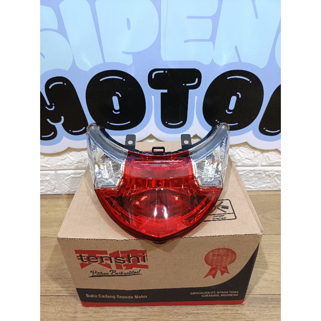 LAMPU BELAKANG STOP LAMP VARIO 110 FI LED REMOTE 2014 2015 2016 2017 2018 2019 2020 TENSHI