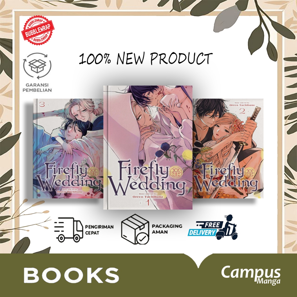 Komik Firefly Wedding (5 Book Series) English
