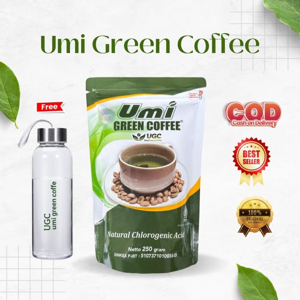 Umi Green Coffee Herbal Asli Original
