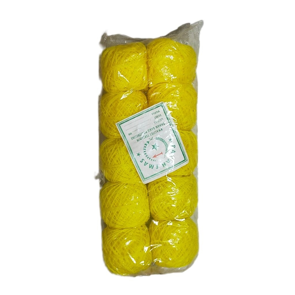 Tali Tampar Kuning Tali Tampar layangan tampar serbaguna 1 Pack 10 Roll