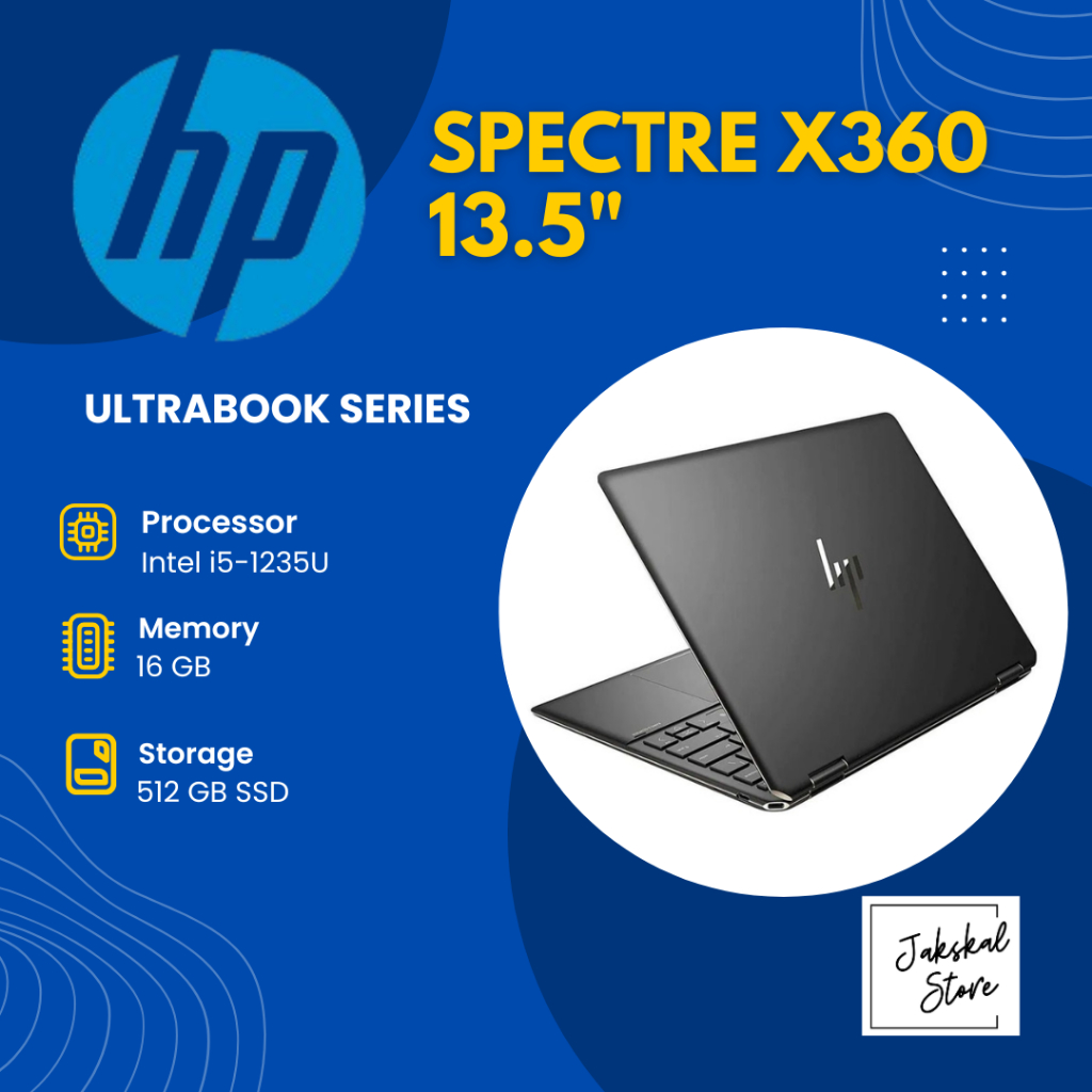 HP Spectre x360 13.5 inch 2-in-1 Laptop Touchscreen
