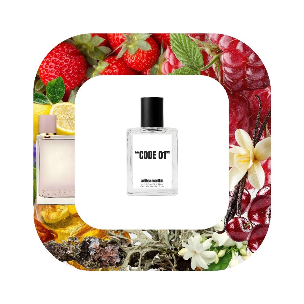 | a Trace of HER | Alethea "CODE 01"  Burberry HER inspired Extrait de Perfume
