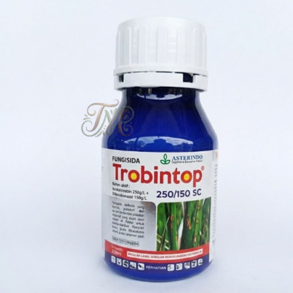 Fungisida TROBINTOP Obat Potong Leher Padi Dan Obat Patek Cabai (250 ml)