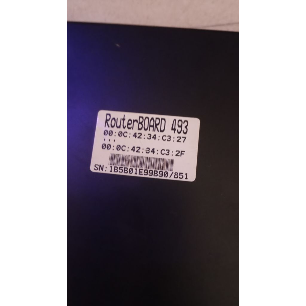mikrotik router board 493