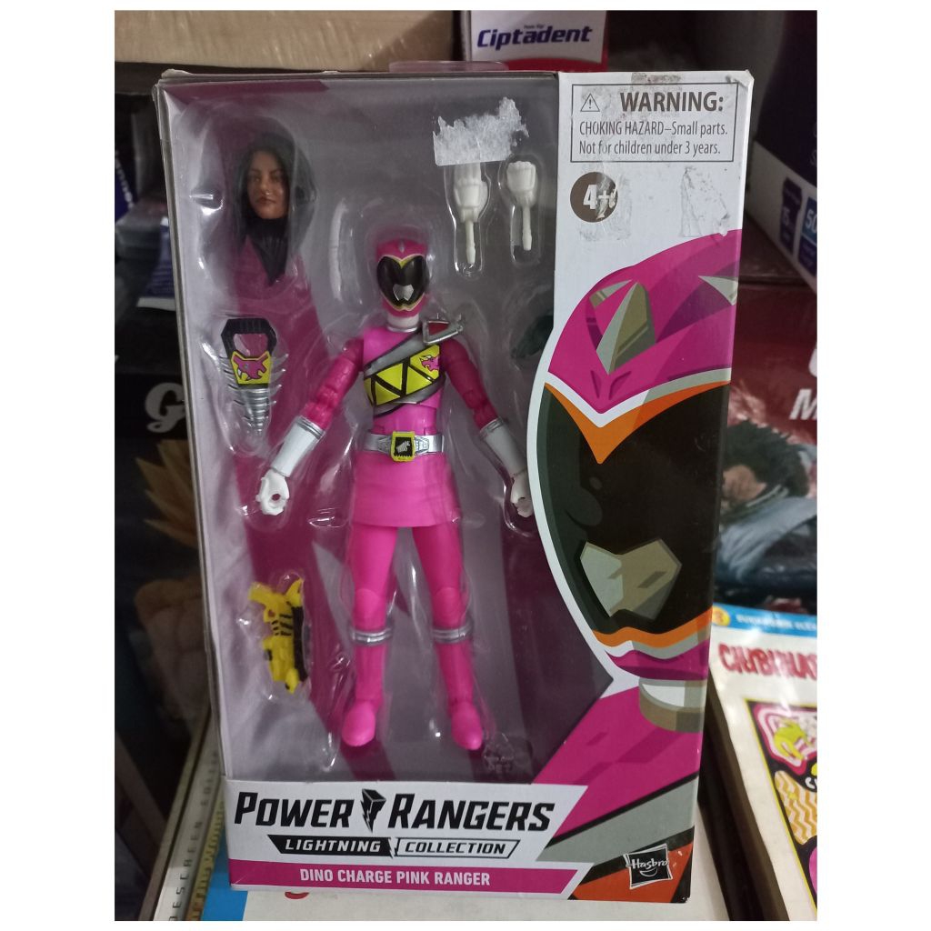 Hasbro Power Rangers Lightning Collection Dino Charge Pink Rangers