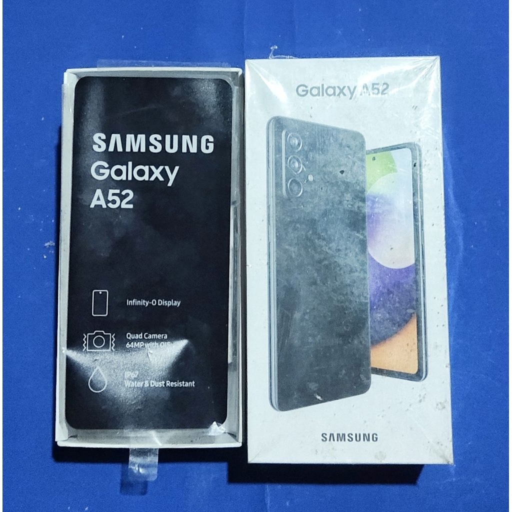 KARDUS DUS BOX SAMSUNG A52 MINUS LECET PEMAKAIAN