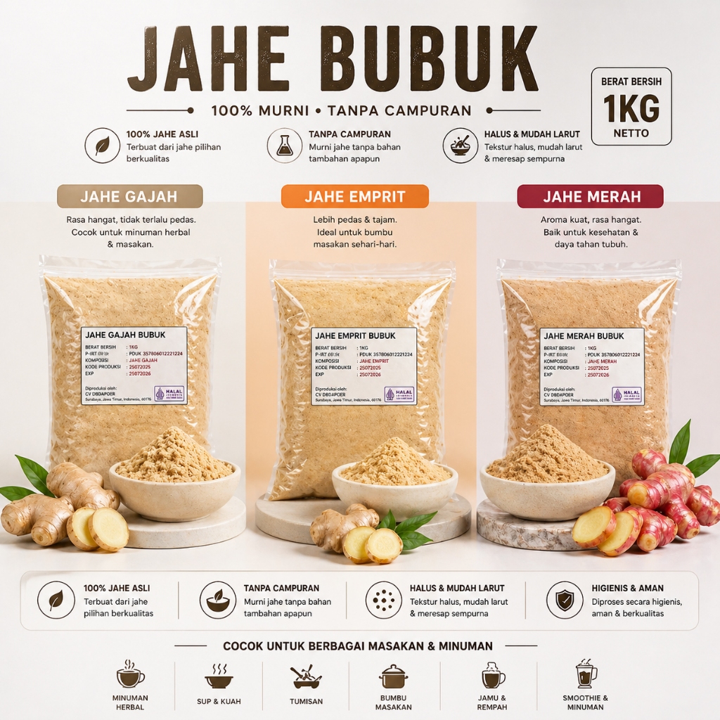 Jahe Bubuk 1kg