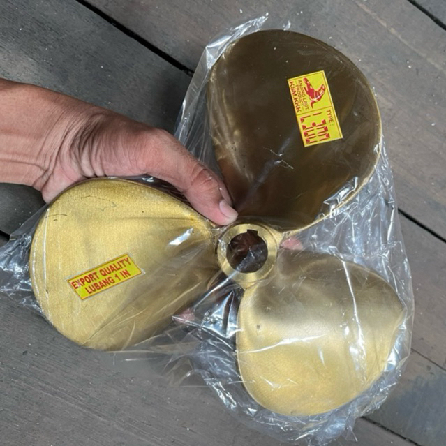 kipas kapal / perahu nelayan tipe L300 bahan kuningan  asli merk KSM
