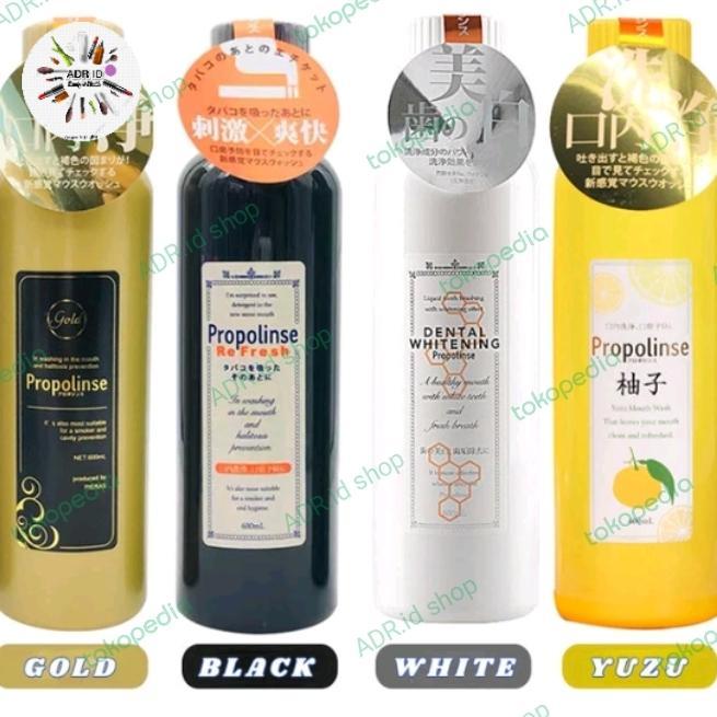 Propolinse moutwash 600 ml original BPOM obat kumur jepang,