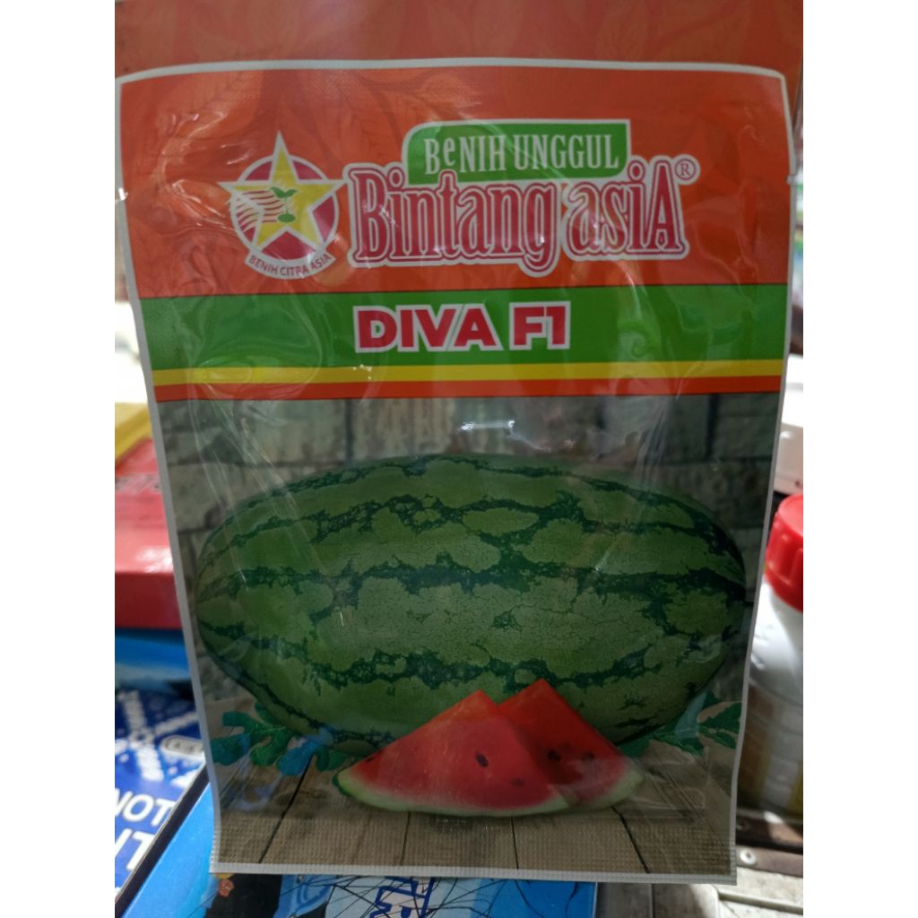 Benih Semangka Diva F1 Kemasan 20gr