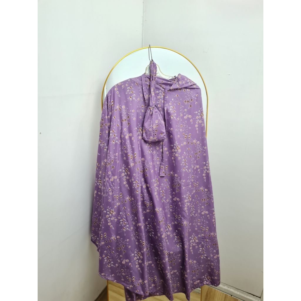 Mukena Traveling + Sajadah / Mukena Motif / Mukena