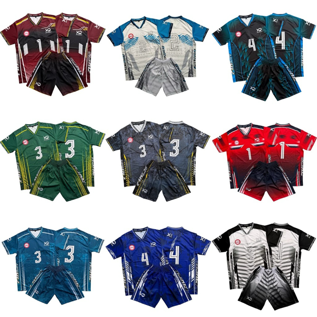 STELAN JERSEY VOLI FIXCH PRIA FULL PRINTING,SET VOLLY / VOLLYBALL