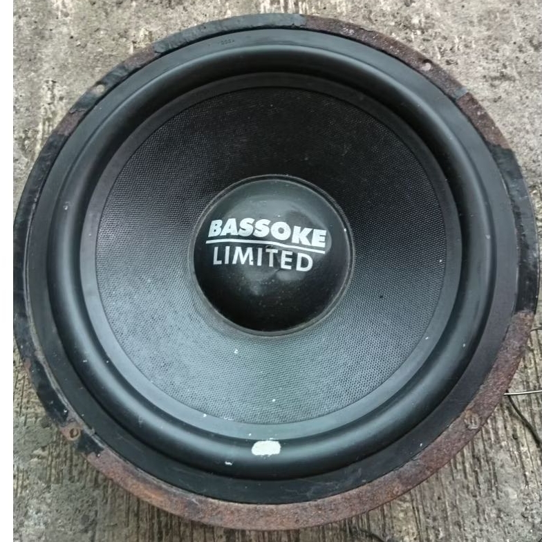 Speaker 10 inchi  BASSOKE woofer SEPUL ORIGINAL