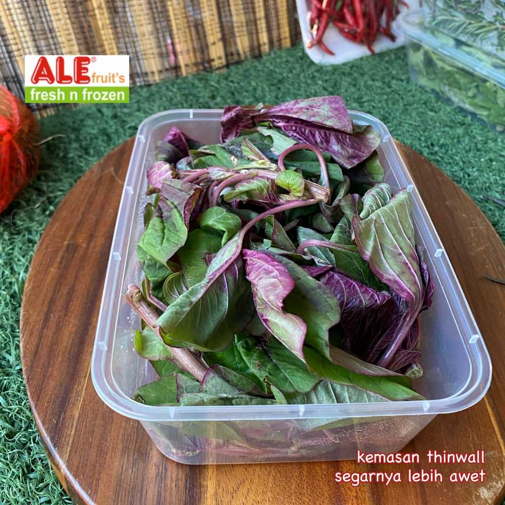 Bayam merah fresh, sayur bayam merah, bayam merah segar