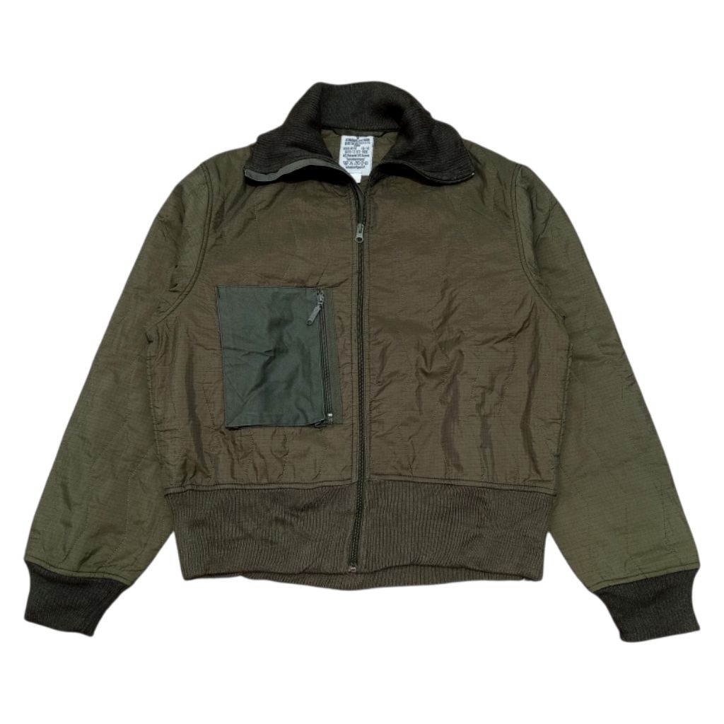 German Army Bundeswehr Parka Liner Cold Weather Quilted Jacket Uniform Military