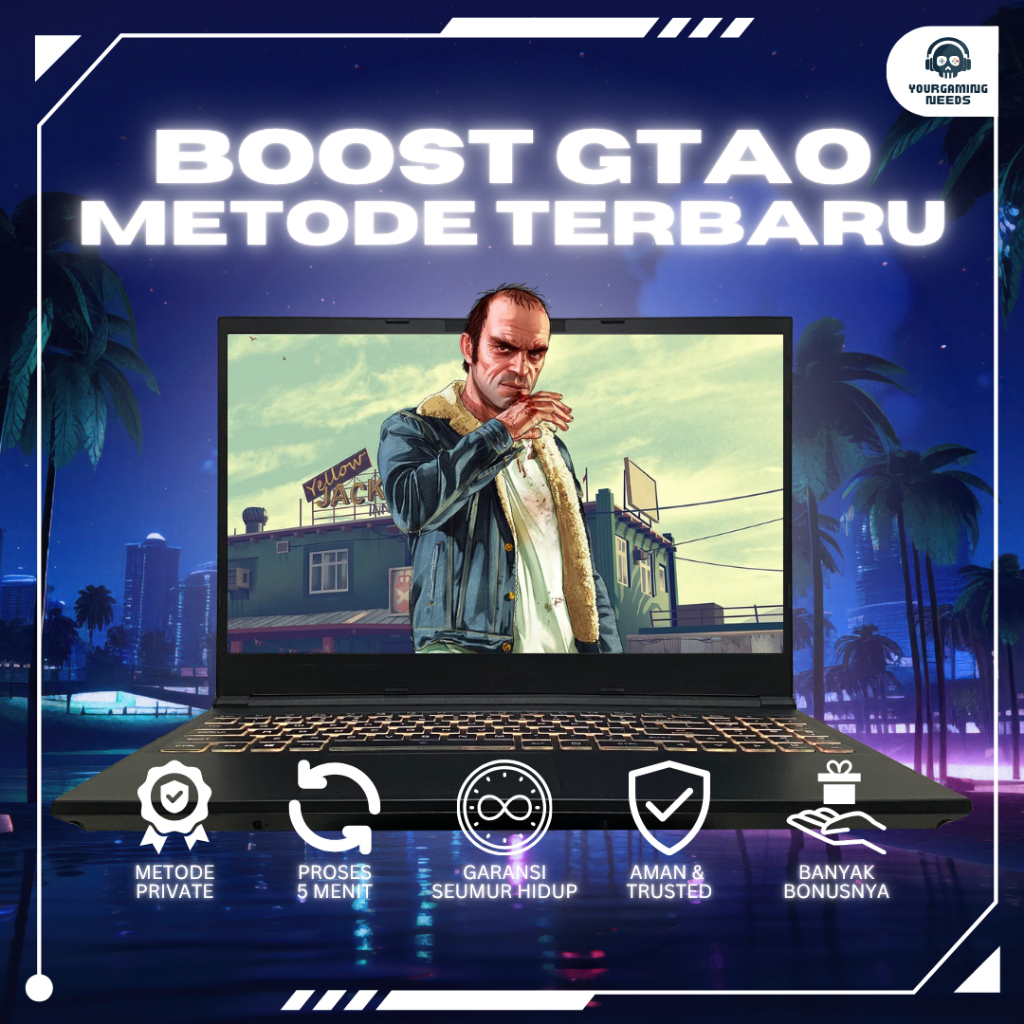 UANG GTA V Online Enhanced Legacy PC  | Grand Theft Auto V Cash Rank Unlock | BONUS BESAR | Proses S