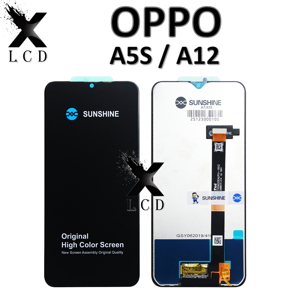 LCD TOUCHSCREEN  OPPO A5S /  A12 / COMPLETE ORIGINAL 100%