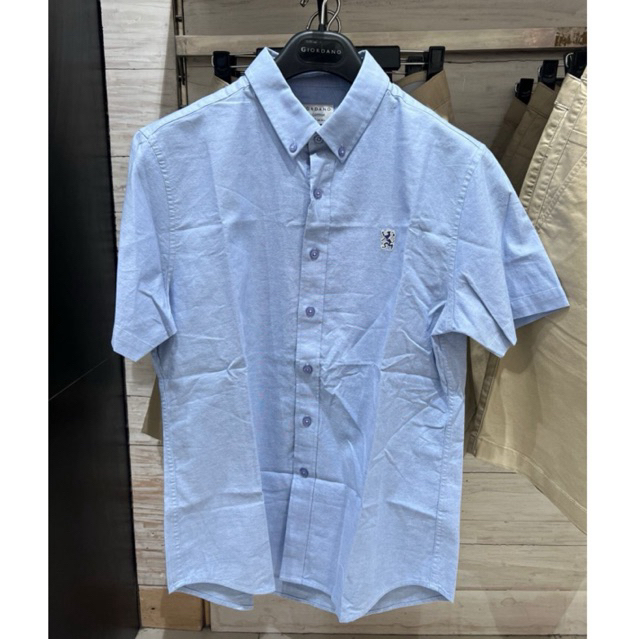 GIORDANO KEMEJA LENGAN PENDEK PRIA ORIGINAL STORE