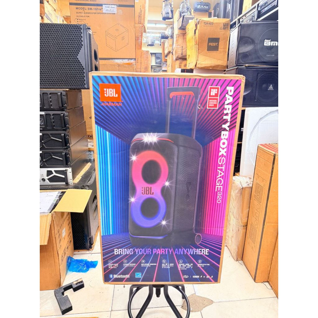 JBL PartyBox Stage 320 Portable