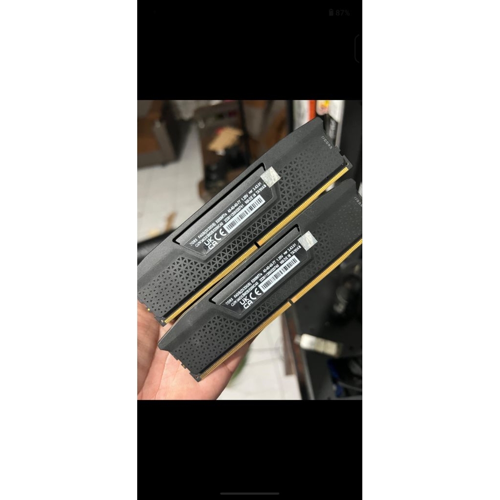 Ram Corsair 2x32gb ddr5 64gb