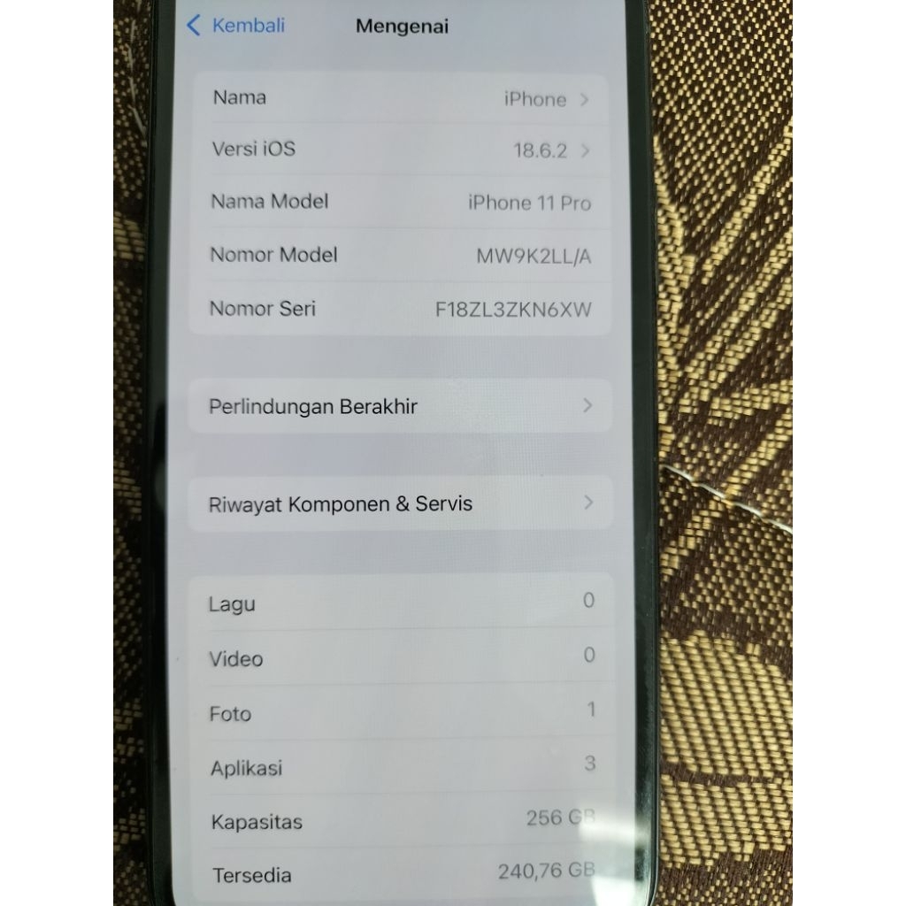 iPhone 11 pro max 256 Gb/Inter