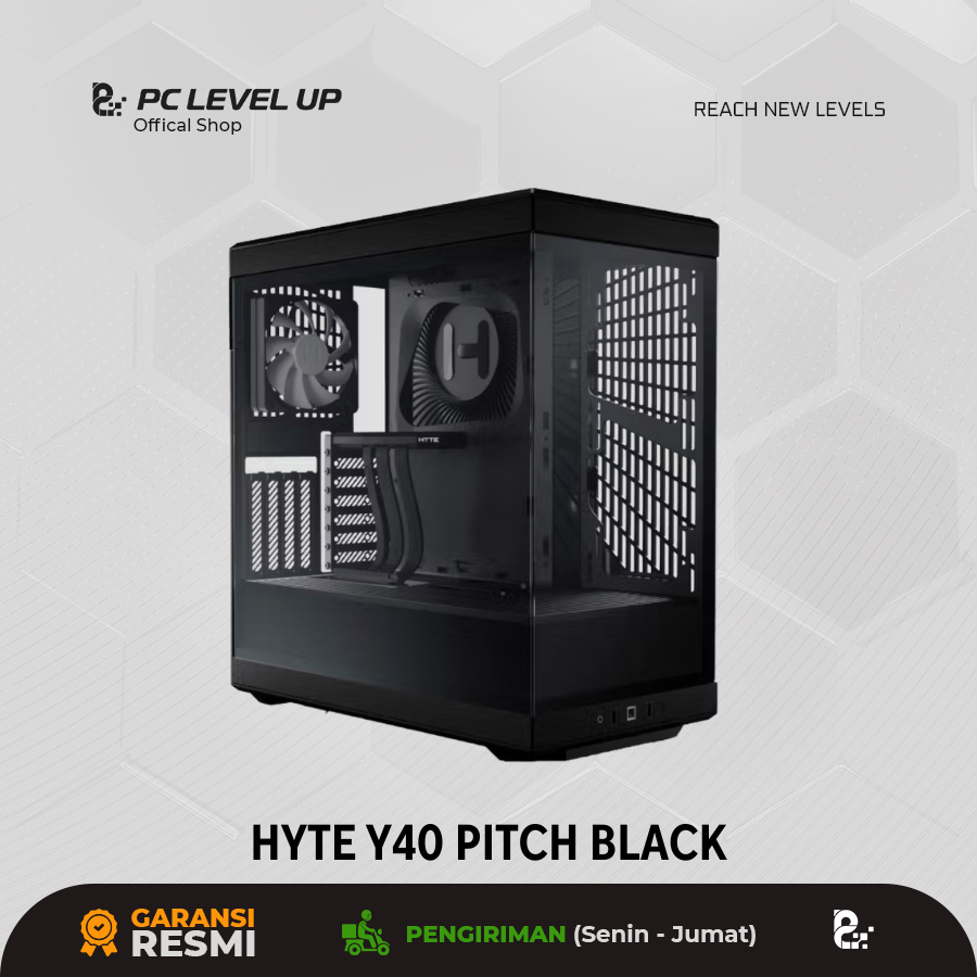 HYTE Y40 PITCH BLACK