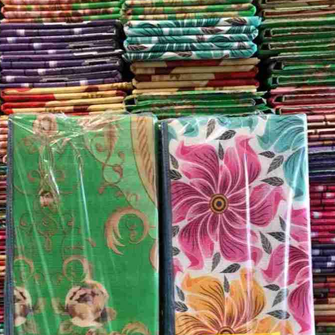 matras spon gambar lipat / tikar / karpet 200x180cm