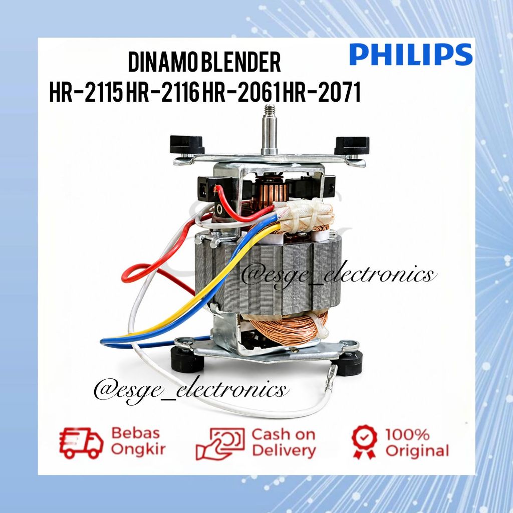 ORIGINAL DINAMO BLENDER YSK PHILIP HR 2115 HR 2116 HR 2061 HR 2071 MESIN BLENDER MOTOR BLENDER