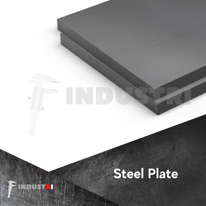 Plat Besi 5 x 300 x 300mm custom pesanan