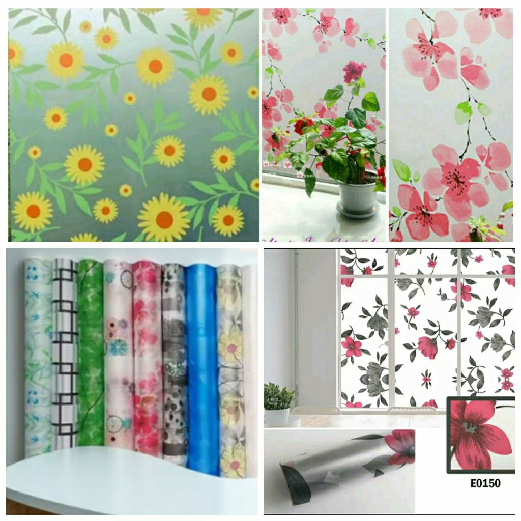[COD] Mewah Cantik || Stiker Kaca Jendela Buram Sticker Kaca Buram Jendela Rumah Kantor Anti Intip S