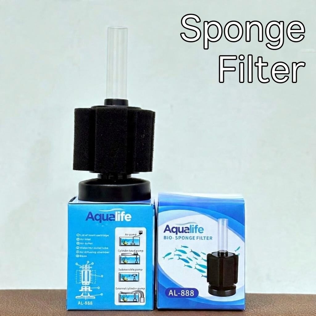 Sponge Filter Kecil Amara/Aqualife Filter Aquarium