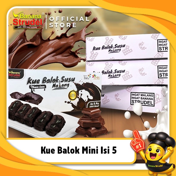 Kue Balok Susu Mini | Oleh-Oleh Khas Malang | Oleh-Oleh Jawa Timur