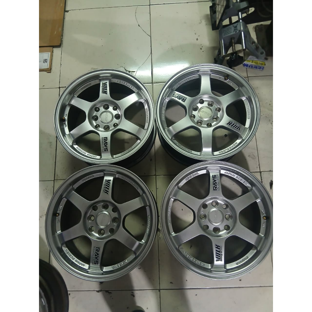 Velg Mobil Second RING 16 TE37 R16 4X100 4X114 AGYA AYLA SIGRA AVANZA XENIA LIVINA CALYA BRIO DLL