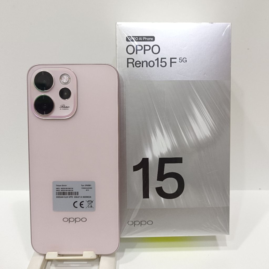 OPPO RENO 15F 5G 12/256GB HANDPHONE SECOND FULLSET BATANGAN ORIGINAL BERGARANSI