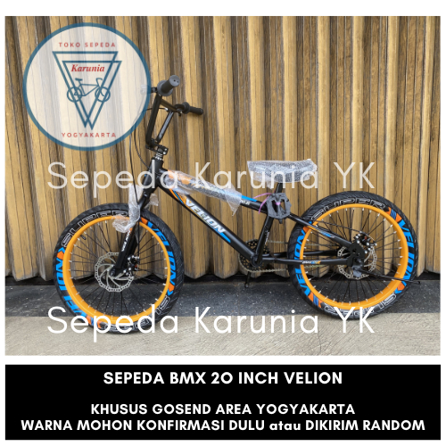 Sepeda Anak BMX 20 inch Velion Rem Disc Brake Cakram Interbike (Khusus Jogja)
