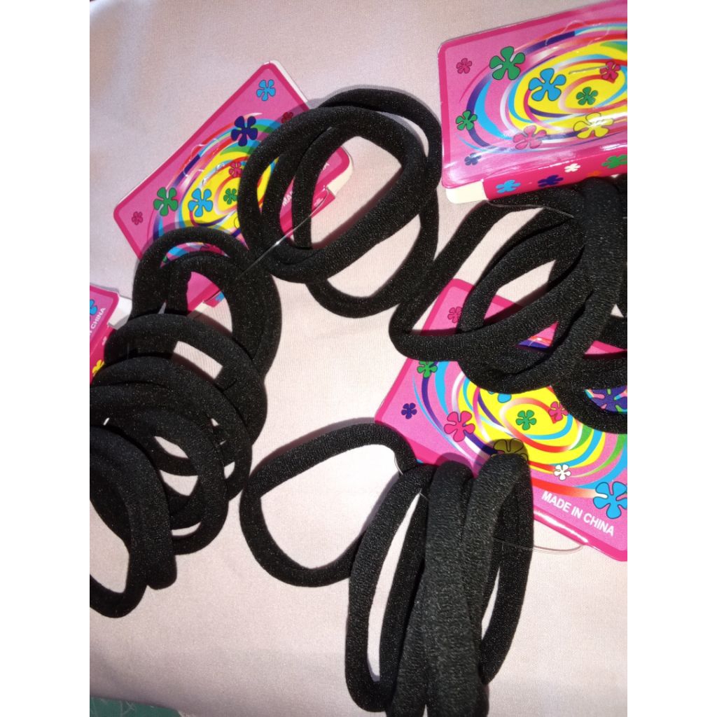 cuanntik     ikat rambut hitam.ikat rambut elastis.ikat rambut wanita ataupun pria.ikat rambut tahan